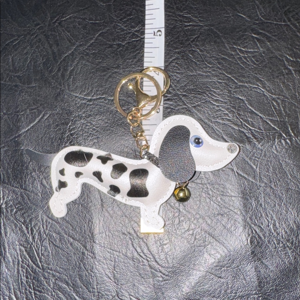 Dachshund Dog Keychain Bag Charm, NEW - Picture 4 of 5